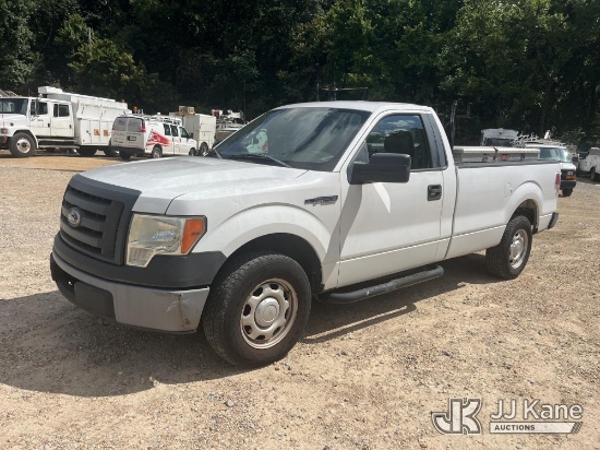 (Memphis, TN) 2010 Ford F-150 Pickup Truck, Municipal Owned Runs & Moves)(Dash Warning Indicators On