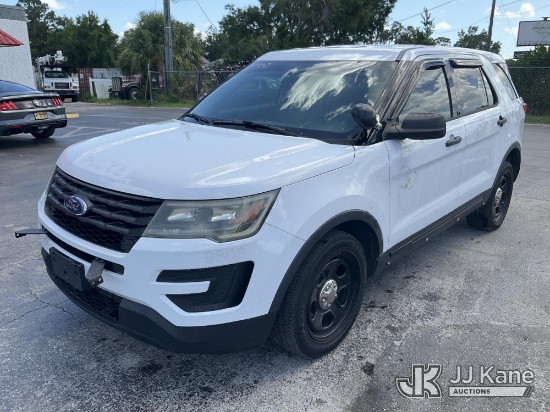 (Ocala, FL) 2017 Ford Explorer AWD Police Interceptor 4-Door Sport Utility Vehicle, Former Police Ve