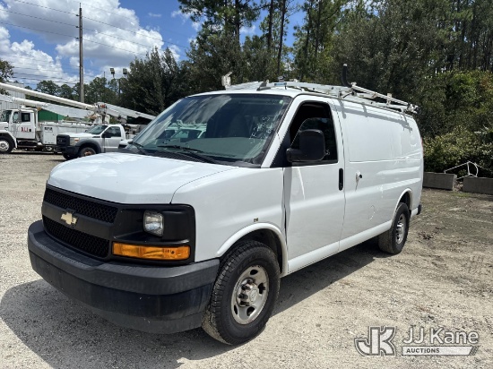 (Jacksonville, FL) 2017 Chevrolet Express G2500 Cargo Van Runs & Moves) (Engine Won't Stay Running W