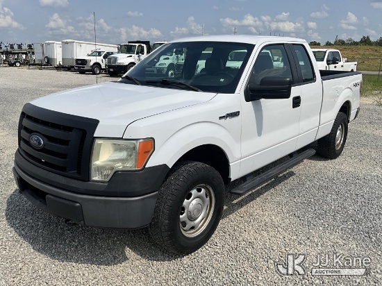 (Madisonville, KY) 2011 Ford F150 4x4 Extended-Cab Pickup Truck Runs & Moves
