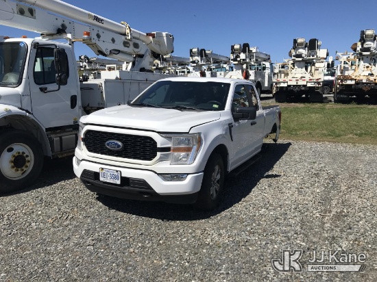 (Mount Airy, NC) 2021 Ford F150 4x4 Extended-Cab Pickup Truck Not Running, Condition Unknown) (Exter
