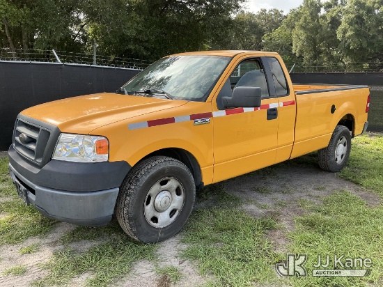 (Tampa, FL) 2006 Ford F-150 Pickup Truck, State of Florida Unit Runs & Moves)(FL Residents Purchasin