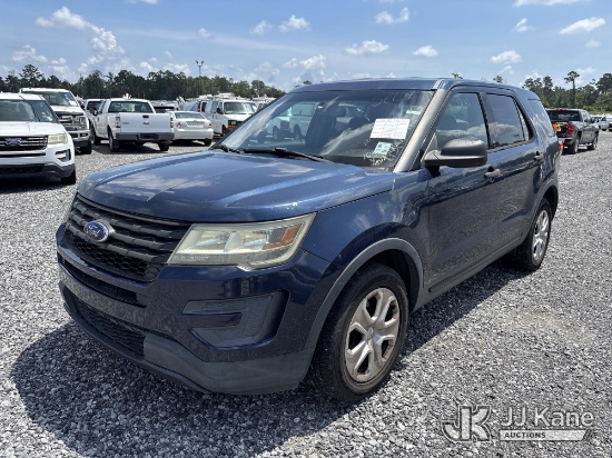 (Hammond, LA) 2016 Ford Explorer AWD Police Interceptor 4-Door Sport Utility Vehicle Runs & Moves) (