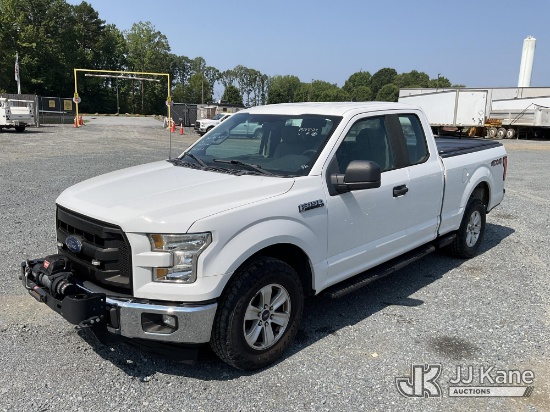 (China Grove, NC) 2017 Ford F150 4X4 Extended-Cab Pickup Truck Duke Unit) (Runs & Moves
