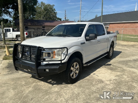 (Alamo, GA) 2018 Ford F-150 Crew-Cab Pickup Truck, Coop Unit Runs & Moves