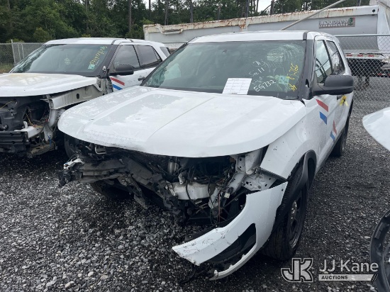 (Hammond, LA) 2019 Ford Explorer AWD Police Interceptor 4-Door Sport Utility Vehicle Not Running, Co
