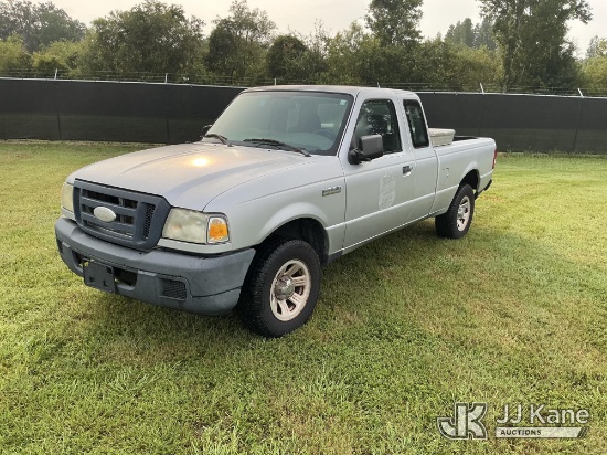 (Tampa, FL) 2007 Ford Ranger Extended-Cab Pickup Truck, State of Florida Unit Runs & Moves) (FL Resi