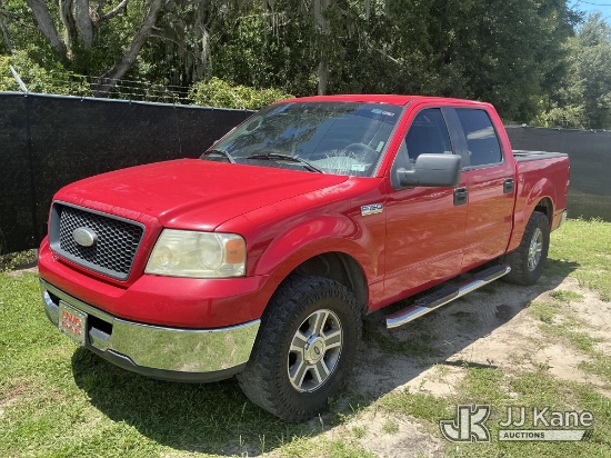 (Tampa, FL) 2006 Ford F-150 Crew-Cab Pickup Truck Runs & Moves) (Engine Performance Concerns
