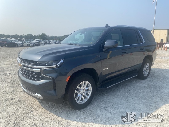 (Villa Rica, GA) 2021 Chevrolet Tahoe LT Sport Utility Vehicle Runs & Moves) (Engine Performance Con