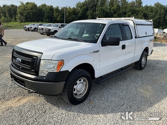 (Madisonville, KY) 2013 Ford F-150 Extended-Cab Pickup Truck Runs & Moves) (Dash Indicator Light On