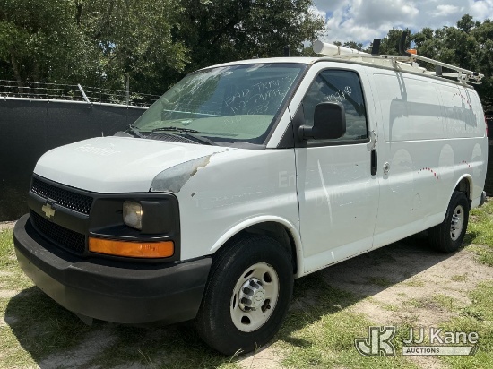 (Tampa, FL) 2012 Chevrolet Express G2500 Cargo Van Runs & Moves)(FL Residents Purchasing Titled Item