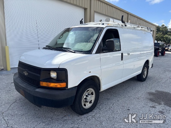 (West Palm Beach, FL) 2013 Chevrolet Express G2500 Cargo Van Runs & Moves) (Exterior Defects-See Pic