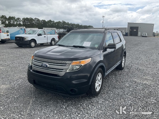 (Hammond, LA) 2014 Ford Explorer Base FWD Runs & Moves, Interior Defects/Strong Odor/Water Standing