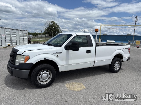 (Lebanon, TN) 2013 Ford F-150 Pickup Truck Runs & Moves) (Exterior Trim Missing/ Damage: See Picture