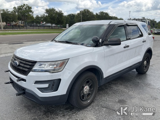 (Ocala, FL) 2018 Ford Explorer AWD Police Interceptor 4-Door Sport Utility Vehicle, Former Police Ve