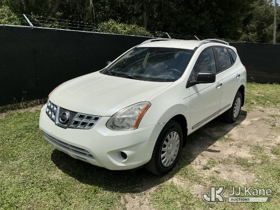 (Tampa, FL) 2015 Nissan Rogue 4-Door Sport Utility Vehicle Runs & Moves) (Dash Warning Indicators On