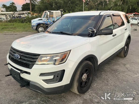 (Ocala, FL) 2018 Ford Explorer AWD Police Interceptor 4-Door Sport Utility Vehicle, Former Police Ve