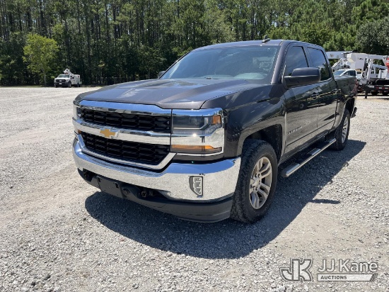 (Jacksonville, FL) 2016 Chevrolet Silverado 1500 4x4 Crew-Cab Pickup Truck Runs & Moves