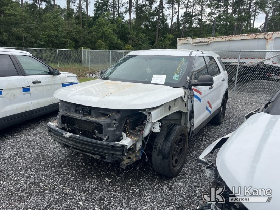 (Hammond, LA) 2016 Ford Explorer AWD Police Interceptor 4-Door Sport Utility Vehicle Not Running, Co