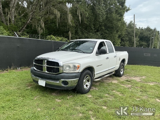 (Tampa, FL) 2007 Dodge Ram 1500 Crew-Cab Pickup Truck Runs & Moves) (Engine Performance Concerns, Wi