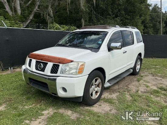 (Tampa, FL) 2004 Nissan Armada 4-Door Sport Utility Vehicle Runs & Moves) (Transmission Performance