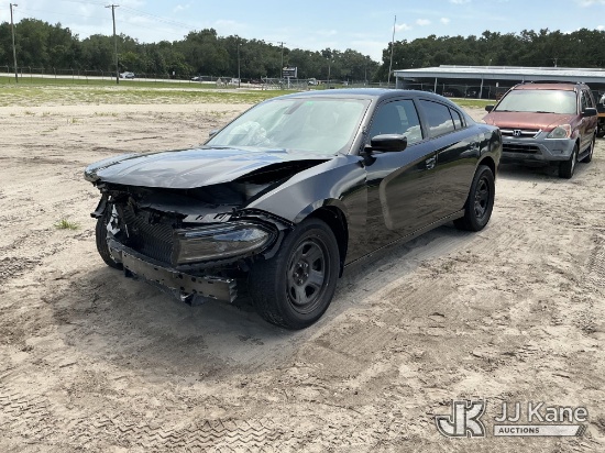 (Tampa, FL) 2021 Dodge Charger Police 4-Door Sedan, State of Florida Unit Not Running & Condition Un