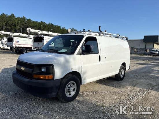 (Jacksonville, FL) 2017 Chevrolet Express G2500 Cargo Van Runs & Moves) (Dash Warning Indicators On