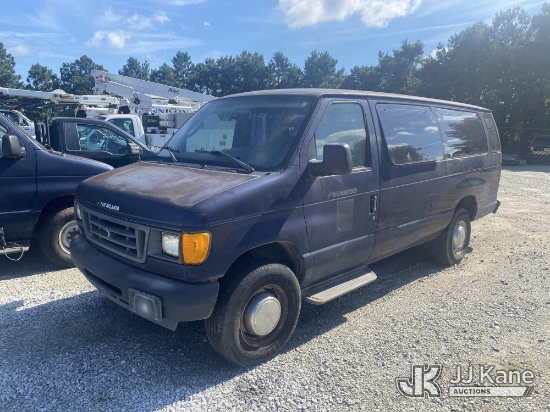 (Villa Rica, GA) 2004 Ford E350 Passenger Van Not Running, Condition Unknown
