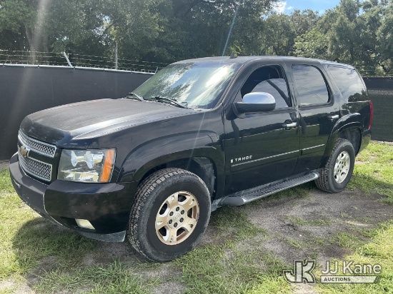 (Tampa, FL) 2007 Chevrolet Tahoe 4x4 4-Door Sport Utility Vehicle, State of Florida Unit Runs & Move