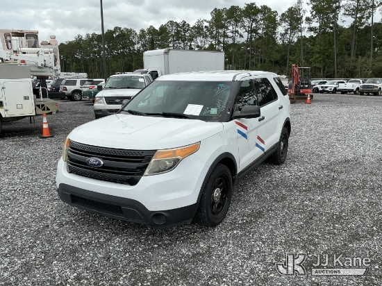 (Hammond, LA) 2014 Ford Explorer AWD Police Interceptor 4-Door Sport Utility Vehicle Runs & Moves