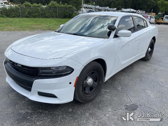 (Ocala, FL) 2020 Dodge Charger Police 4-Door Sedan, Former Police Vehicle Runs & Moves