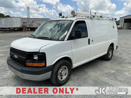 (China Grove, NC) 2014 Chevrolet Express G2500 Cargo Van Runs & Moves) (Side Window Broken