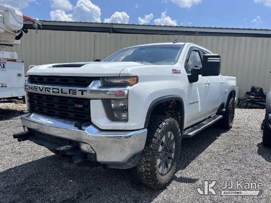 (Albertville, AL) 2021 Chevrolet Silverado 2500HD 4x4 Crew-Cab Pickup Truck Not Running, Condition U