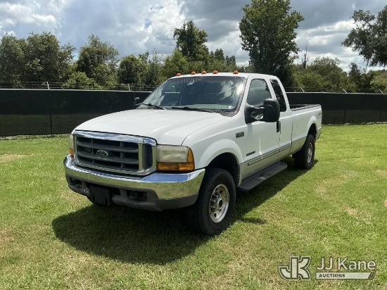 (Tampa, FL) 1999 Ford F-250 SD Extended-Cab Pickup Truck Runs & Moves) (Windshield Deficiencies) (FL