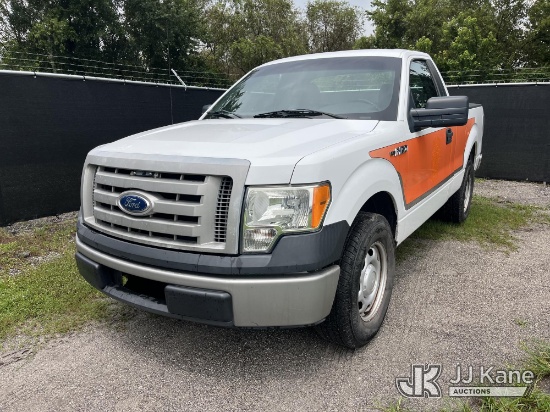(Tampa, FL) 2012 Ford F150 Pickup Truck Runs & Moves)(FL Residents Purchasing Titled Items - tax, ti