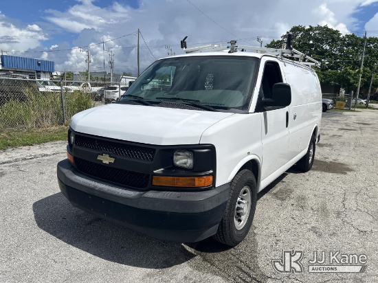 (West Palm Beach, FL) 2017 Chevrolet Express G2500 Cargo Van Runs & Moves) (FL Residents Purchasing