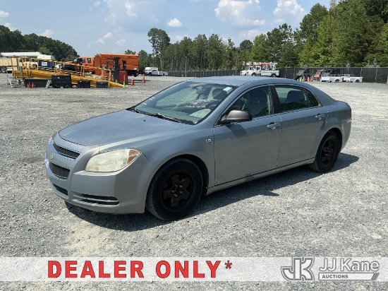 (China Grove, NC) 2008 Chevrolet Malibu 4-Door Sedan Runs & Moves) (Dash Warning Indicator On, Power