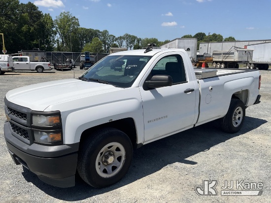 (China Grove, NC) 2015 Chevrolet Silverado 1500 Pickup Truck Runs & Moves
