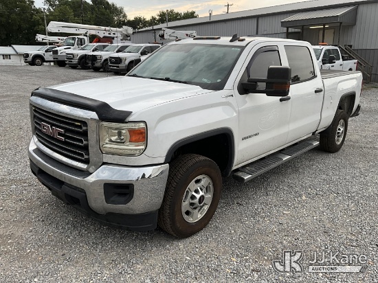 (Clay, KY) 2018 GMC Sierra 2500HD Crew-Cab Pickup Truck Runs & Moves) (Dash Warning Indicators On