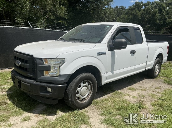 (Tampa, FL) 2016 Ford F150 Extended-Cab Pickup Truck, State of Florida Unit Runs & Moves) (FL Reside