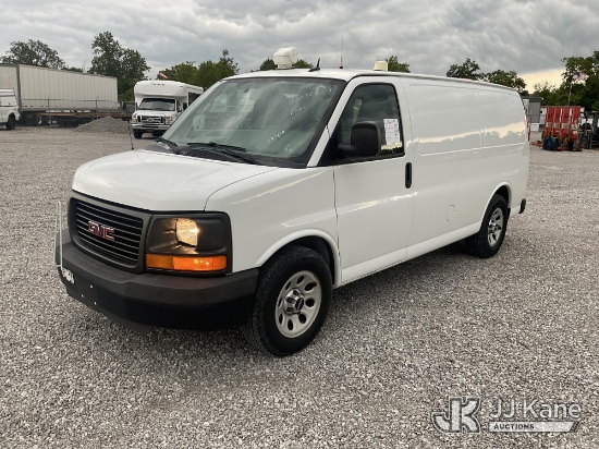 (Verona, KY) 2014 GMC Savana G1500 Cargo Van Runs & Moves) (Engine Overheating Condition, Dash Warni