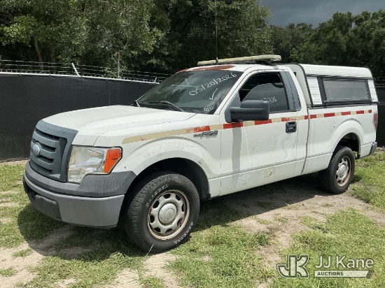 (Tampa, FL) 2010 Ford F-150 Pickup Truck, State of Florida Unit Runs & Moves)(FL Residents Purchasin