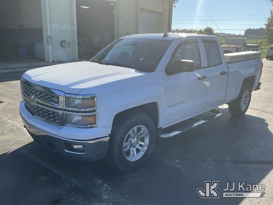 (Owensboro, KY) 2014 Chevrolet Silverado 1500 4x4 Extended-Cab Pickup Truck, Electric Co Op Owned Ru