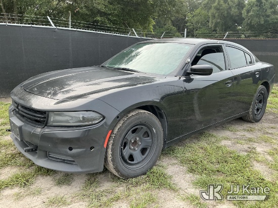 (Tampa, FL) 2021 Dodge Charger Police 4-Door Sedan, State of Florida Unit Runs & Moves) (Engine Won'