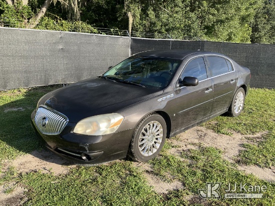 (Tampa, FL) 2009 Buick Lucerne Super 4-Door Sedan Runs & Moves)(EXEMPT from Odometer Disclosure)(FL