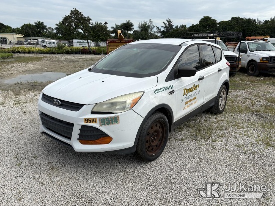 (Davie, FL) 2016 Ford Escape Sport Utility Vehicle Runs & Moves) (Engine Performance Concerns - Engi