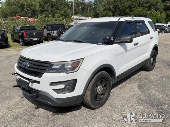 (Ocala, FL) 2018 Ford Explorer AWD Police Interceptor 4-Door Sport Utility Vehicle, Former Police Ve