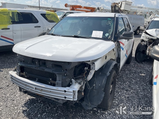 (Hammond, LA) 2019 Ford Explorer AWD Police Interceptor 4-Door Sport Utility Vehicle Not Running, Co