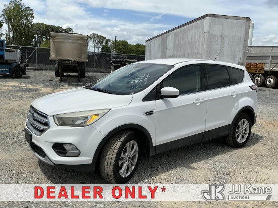 (China Grove, NC) 2017 Ford Escape AWD 4-Door Sport Utility Vehicle Runs & Moves) (Dash Warning Indi