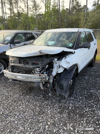 (Hammond, LA) 2017 Ford Explorer AWD Police Interceptor 4-Door Sport Utility Vehicle Wrecked) (Not R